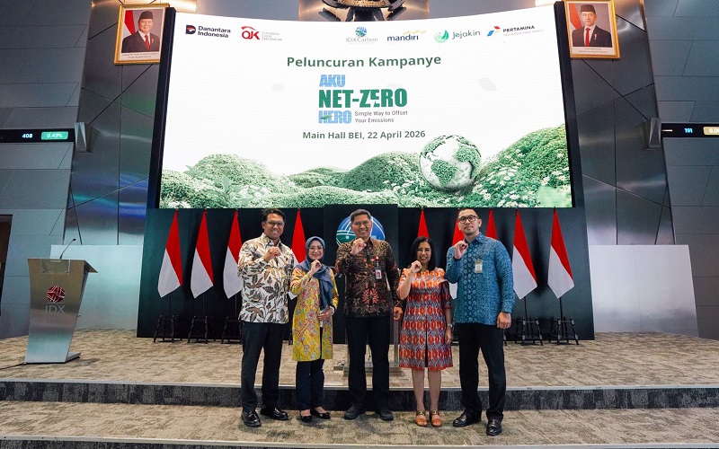 Sediakan Kredit Karbon, Pertamina NRE Dukung Kampanye IDXCarbon AKU NET-ZERO HERO