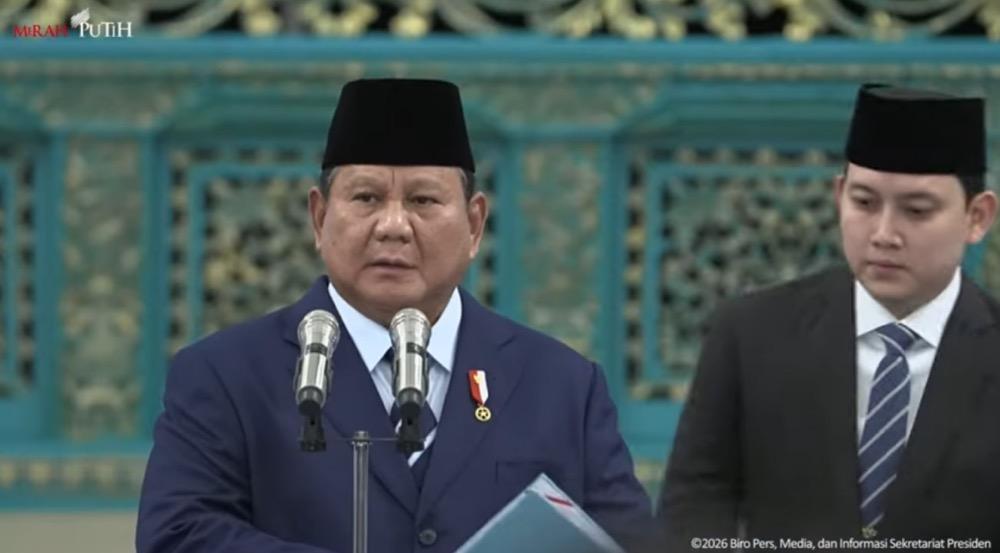 Prabowo Lantik Abdul Kadir Karding jadi Kepala Badan Karantina Indonesia