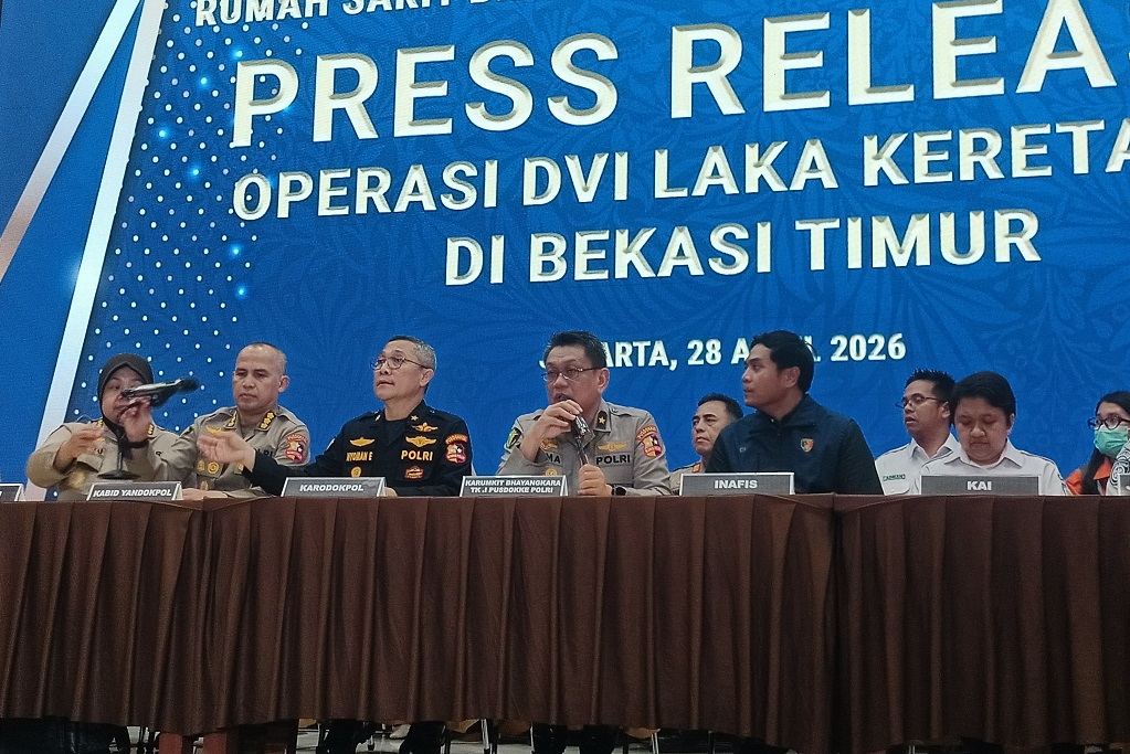 Update Kecelakaan Kereta di Bekasi, 10 Jenazah Korban Berhasil Diidentifikasi