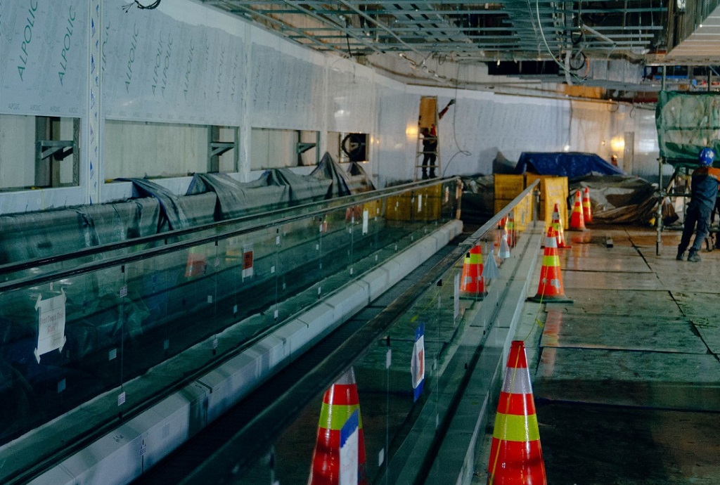 Mirip di Bandara, Stasiun MRT Monas Pasang Travelator buat Mudahkan Penumpang Bergerak