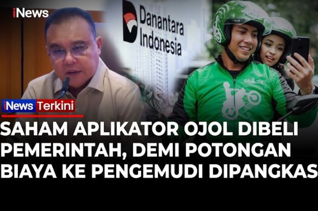 Kabar Baik! Pemerintah Beli Saham Aplikator demi Pangkas Potongan Biaya ke Driver Ojol