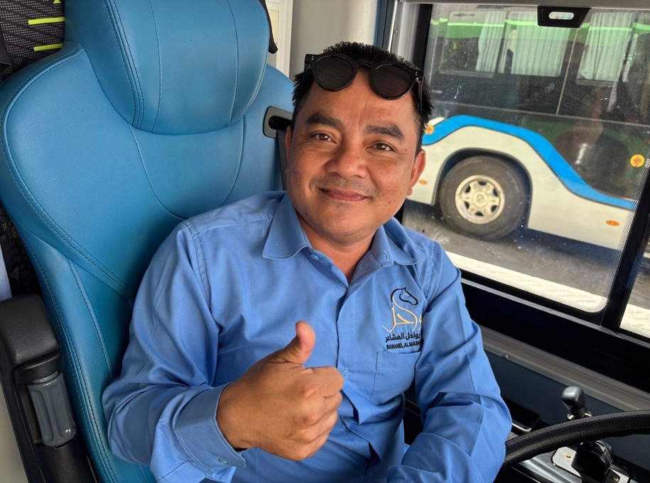 Kisah Kang Surdi, Montir Banten yang Kini Jadi Sopir Bus Selawat 24 Jam di Makkah