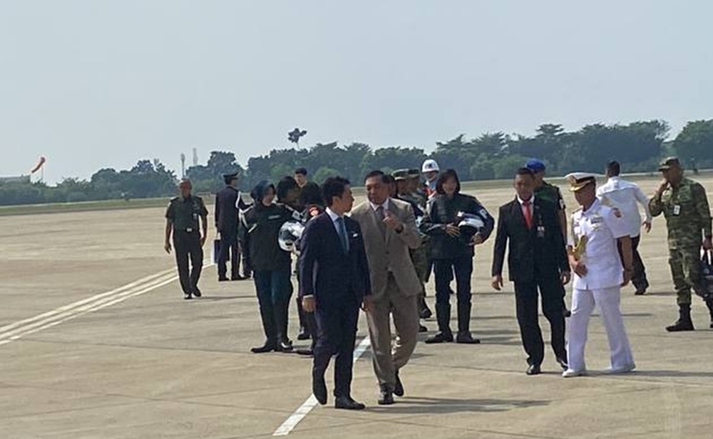 Menhan Sjafrie dan Menhan Jepang Tiba di Jakarta, Siap Teken Kerja Sama Pertahanan