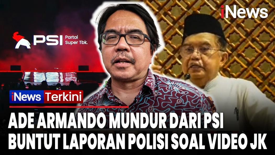 Ade Armando Resmi Mundur dari PSI, Tak Ingin Partai Terseret Polemik dengan JK