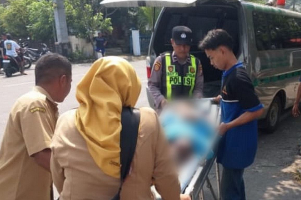 Kecelakaan 2 Motor Tabrakan di Bojonegoro, 3 Orang Luka-Luka