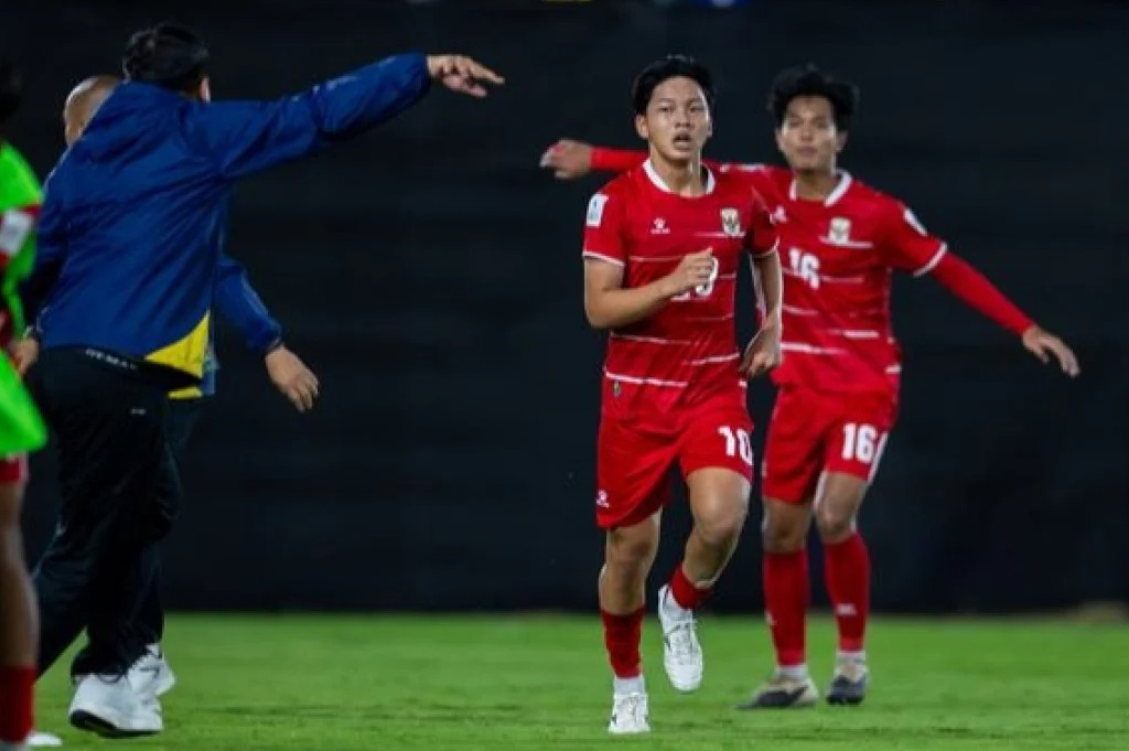Pengakuan Jujur Keanu Senjaya usai Cetak Gol Kemenangan Timnas Indonesia U-17 vs China
