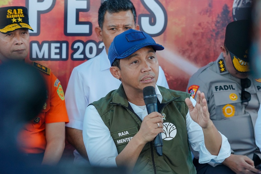 Menhut Ungkap Angka Karhutla Turun, Penegakan Hukum Diperkuat