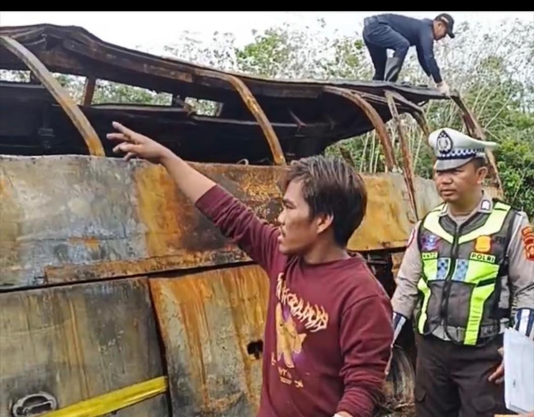 Kernet Bus ALS Ungkap Penyebab Kecelakaan dengan Truk Tangki Tewaskan 16 Orang di Sumsel