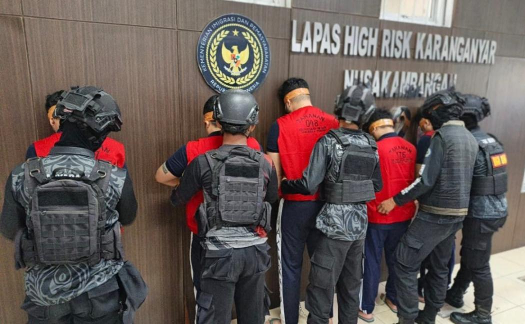 Ammar Zoni Dkk Telah Dipindah ke Nusakambangan, Dikawal Ketat TNI-Polri