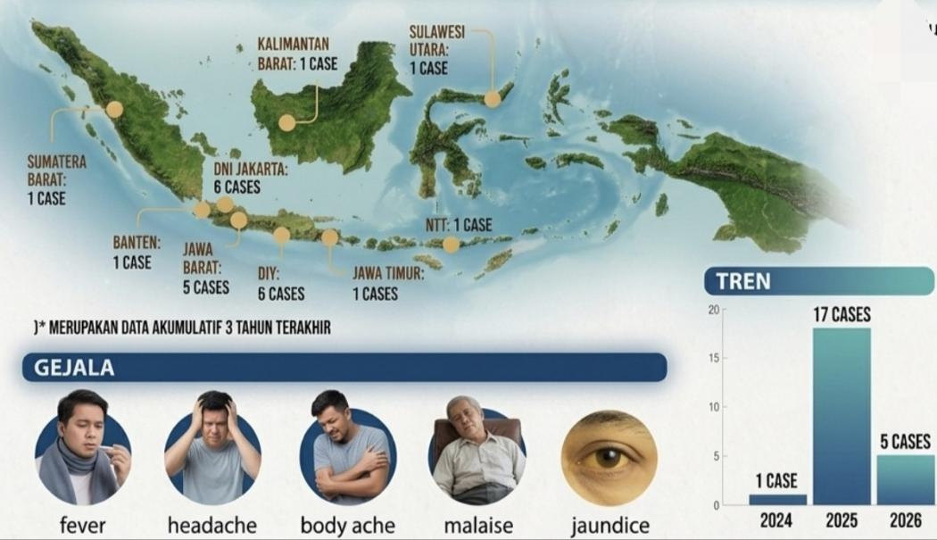 Bukan Kasus Baru: Kemenkes Catat 23 Kasus Hantavirus dalam 3 Tahun di Indonesia, 3 Orang Meninggal