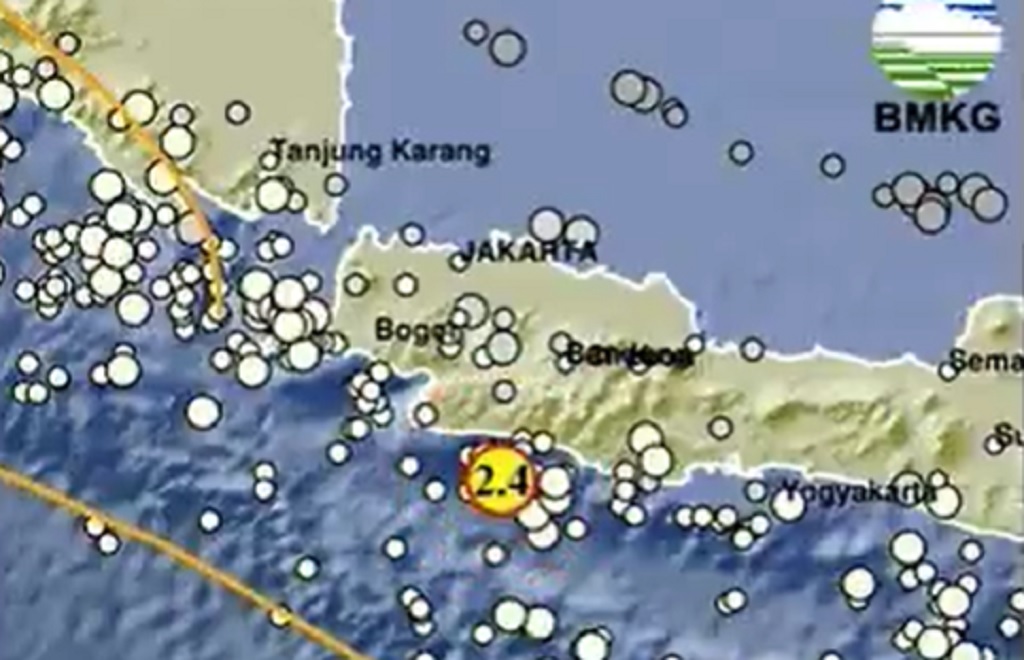 Gempa 2 Menit yang Lalu Guncang Sukabumi, Cek Magnitudonya!