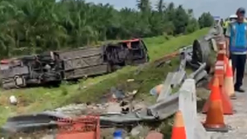 Terungkap! Ini Identitas 4 Korban Tewas Kecelakaan di Tol Medan-Tebingtinggi dan Luka-Luka