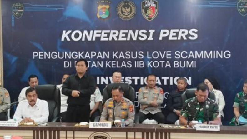Kasus Love Scamming Dikendalikan dari Rutan Kotabumi Lampung, Oknum Petugas Diduga Terlibat
