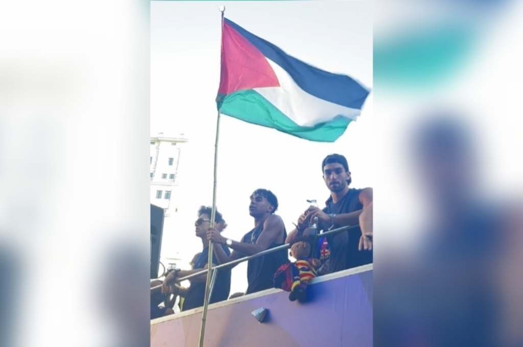 Profil dan Biodata Lamine Yamal, Bintang Barca yang Viral Kibarkan Bendera Palestina