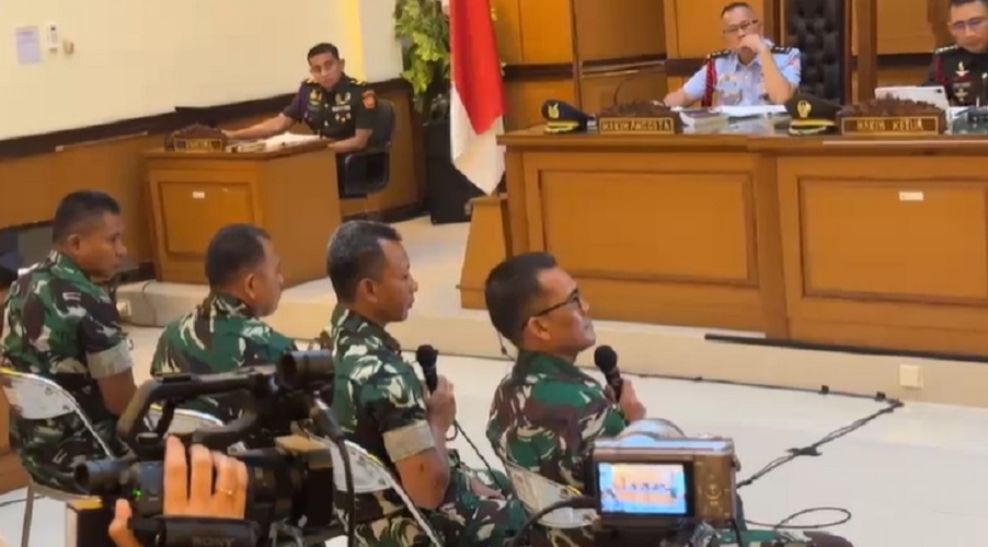 4 Prajurit TNI Penyiraman Air Keras ke Andrie Yunus Jalani Sidang Tuntutan Hari Ini