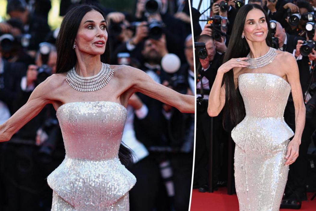 Penampilan Demi Moore di Cannes 2026 Jadi Sorotan, Ini Fotonya!