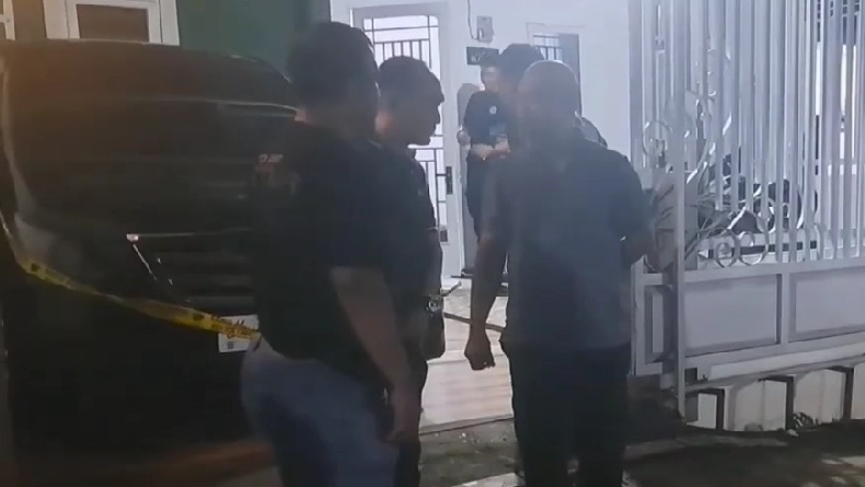 Polisi Olah TKP Penembakan di Rumah Pegawai Lapas Tebing Tinggi, Usut Pelaku Teror
