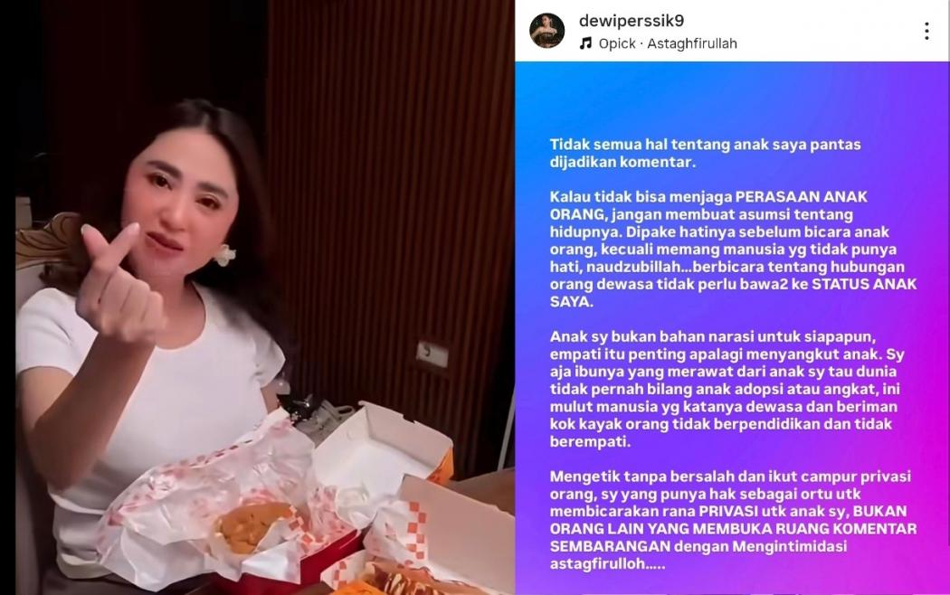Dewi Perssik Ngamuk ke Aldi Taher Klaim Ayah Felice Gabriel