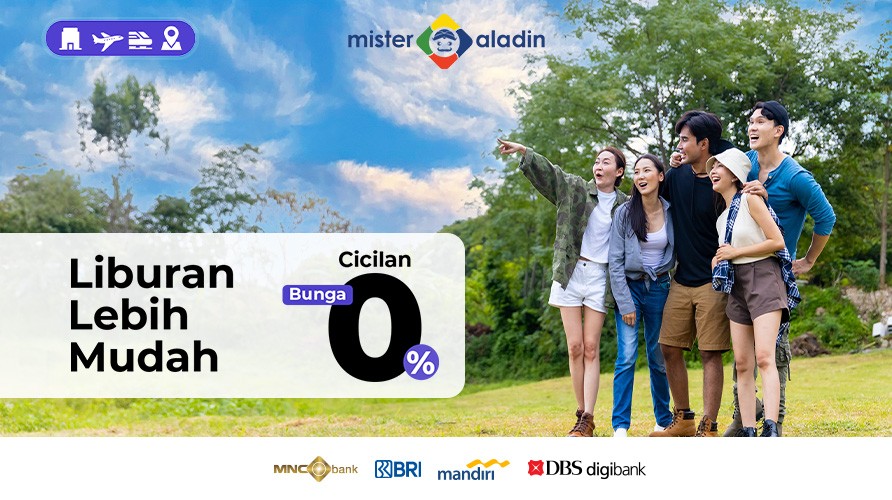 Wujudkan Liburan Impian Tanpa Beban dengan Cicilan 0%