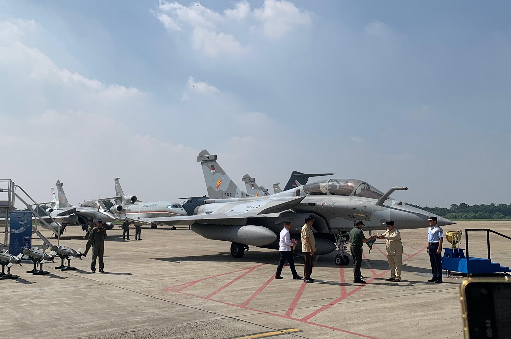 Prabowo Serahkan Jet Tempur Rafale hingga Rudal Canggih kepada TNI