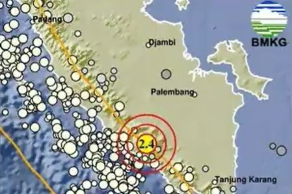 Gempa Hari Ini Guncang Pagaralam Sumsel, Cek Kekuatan Magnitudonya