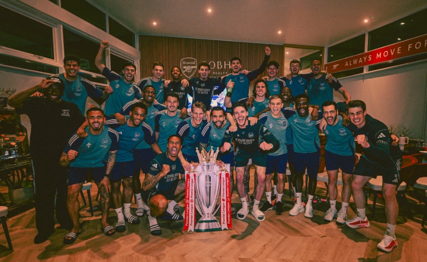 Arsenal Resmi Juara Liga Inggris! Man City Tersandung di Kandang Bournemouth