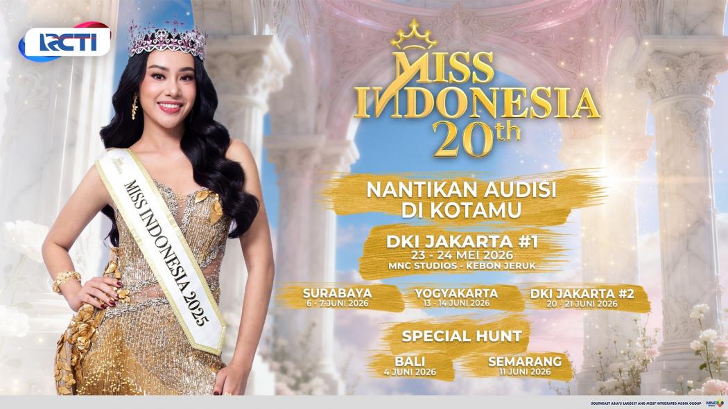 20 Tahun Menginspirasi, Audisi Miss Indonesia 20th Resmi Digelar! Siap Jadi Perempuan Hebat Berikutnya?