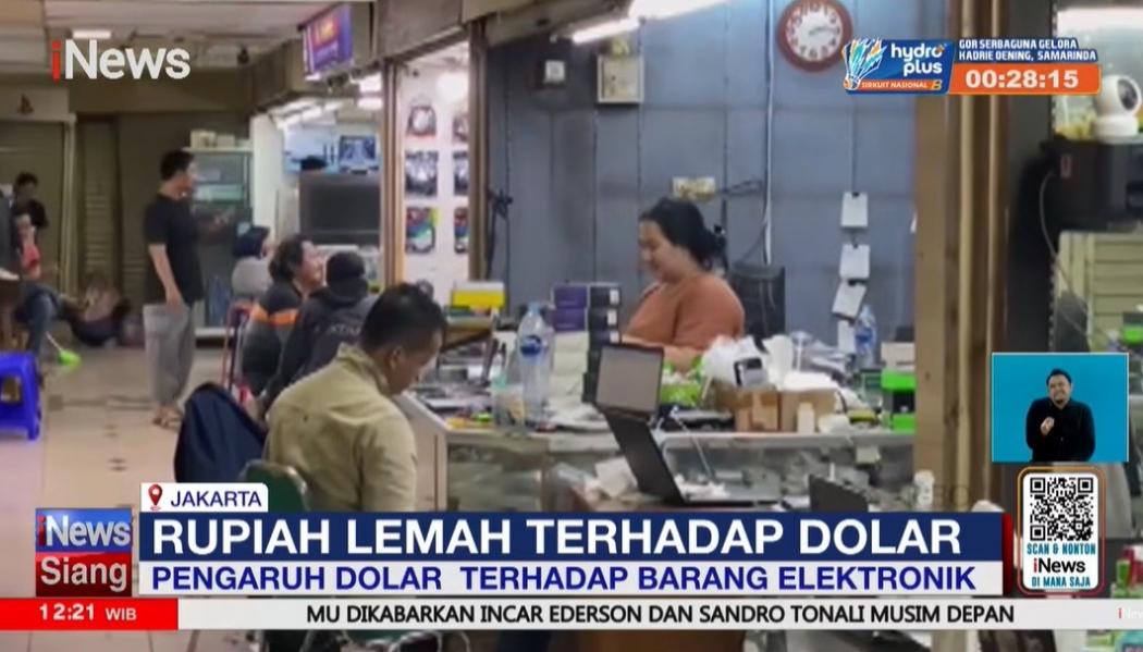 Dolar Naik, Pedagang Elektronik di Glodok Menjerit Toko Sepi