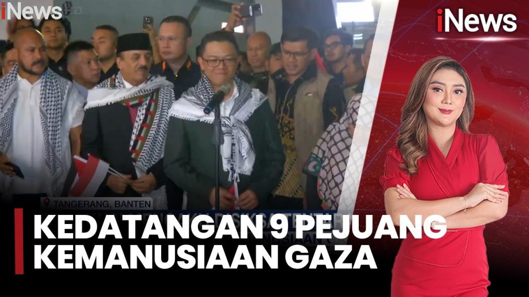 Sempat Diculik Israel, 9 WNI Misi Kemanusiaan Gaza Tiba di Tanah Air dengan Selamat