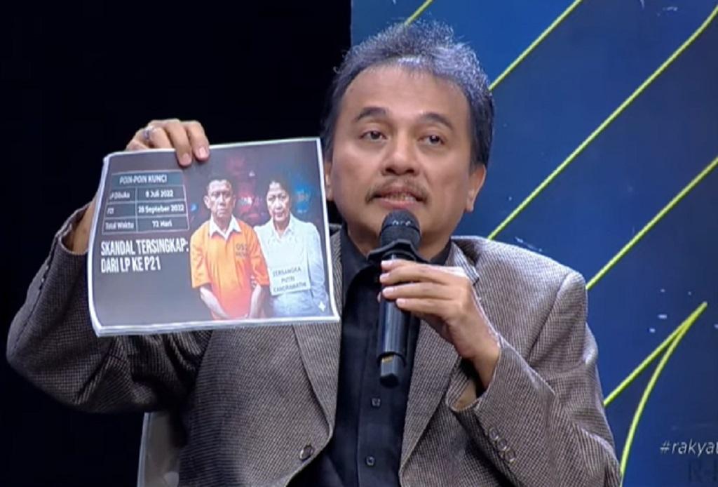 Roy Suryo Bandingkan Kasus Ijazah Jokowi dengan Perkara Sambo-Jessica Wongso, Heran Belum P21