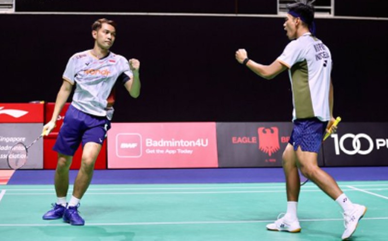 Fajar/Fikri Tembus Semifinal Singapore Open 2026, Singkirkan Wakil Malaysia dalam Duel Sengit
