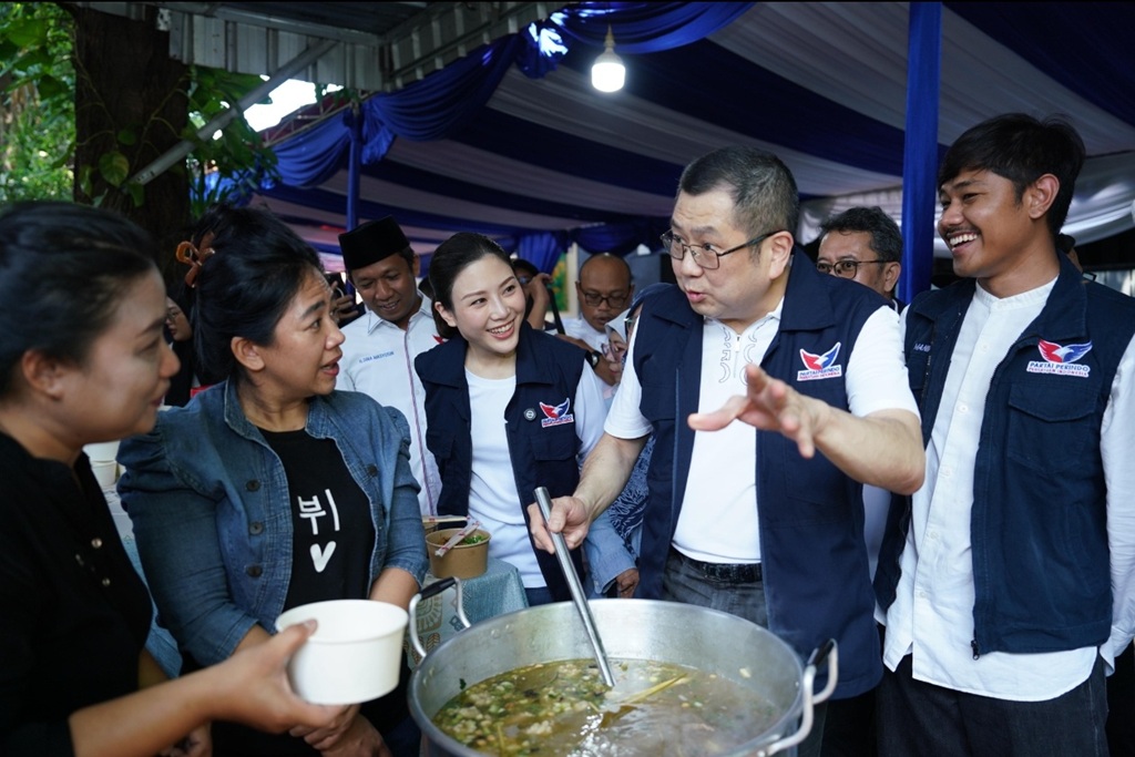 Angela Tanoesoedibjo dan HT Serahkan Kurban Partai Perindo di Paseban, Tegaskan Keberagaman dan Nilai Keumatan