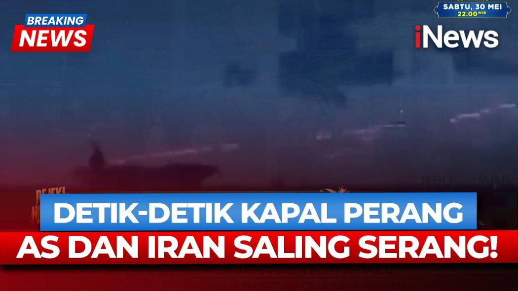 Angkatan Laut AS dan Iran Saling Serang di Selat Hormuz