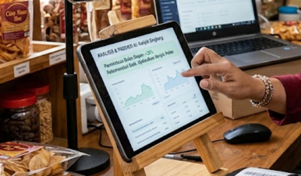 Pemerintah Dorong UMKM di Indonesia Manfaatkan Teknologi Digital dan AI