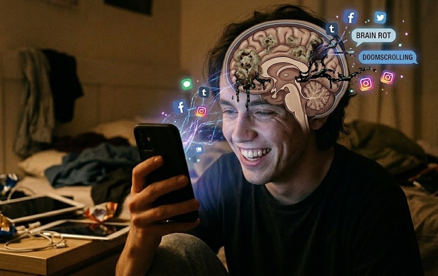 Terlalu Sering Nonton Konten Receh Bisa Picu Brain Rot, Ini Dampaknya terhadap Otak