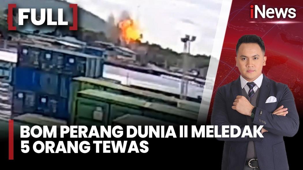Ledakan Bom PD II di Biak, 5 Orang Tewas