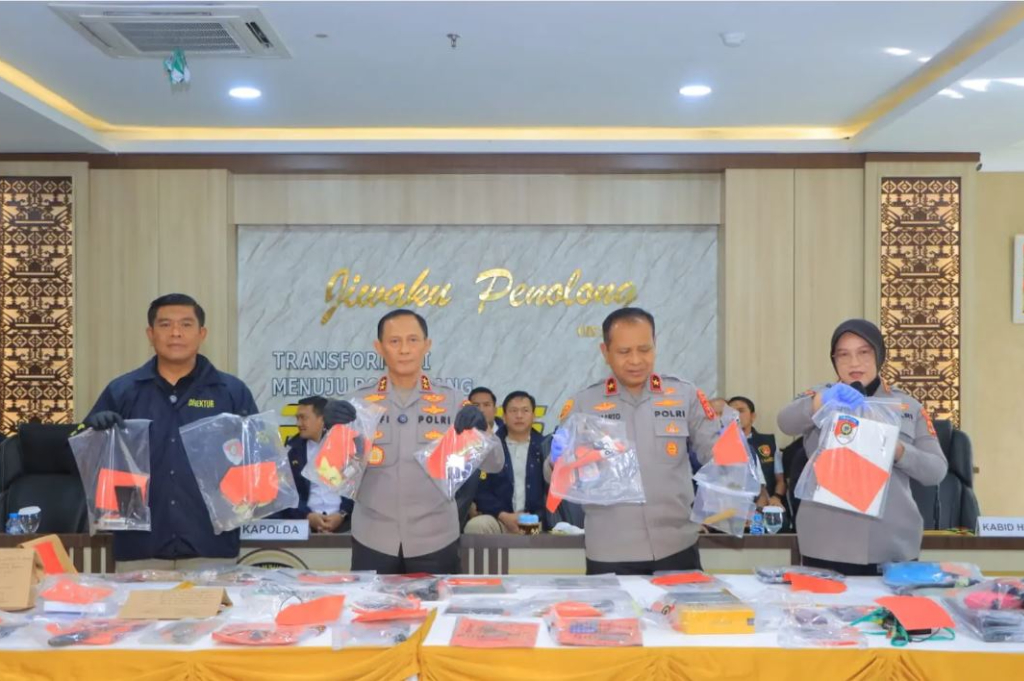 Polda Lampung Sikat 75 Kasus Kejahatan Jalanan dalam 18 Hari, 95 Tersangka Ditangkap