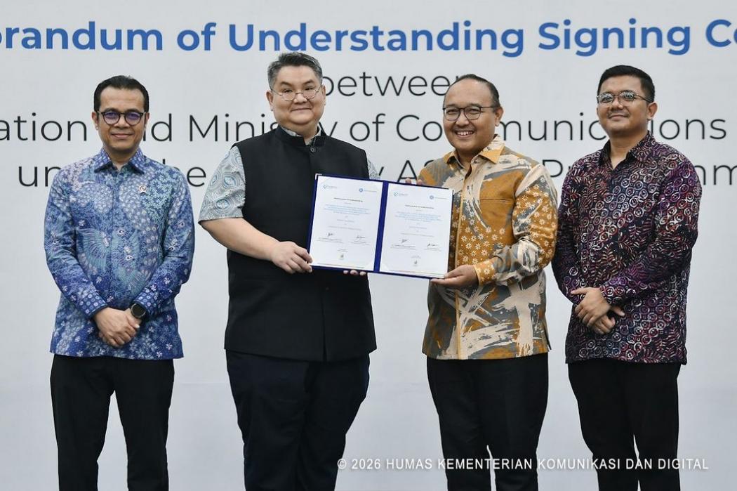 Dorong Penguasaan Teknologi AI, Komdigi Kerja Sama ASEAN Foundation