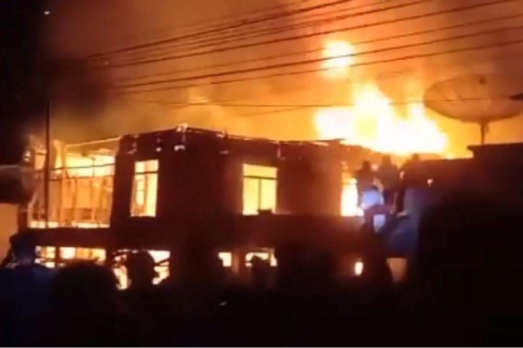 Kebakaran Rumah Orang Tua Mantan Pj Bupati Kerinci, Diduga akibat Korsleting Listrik