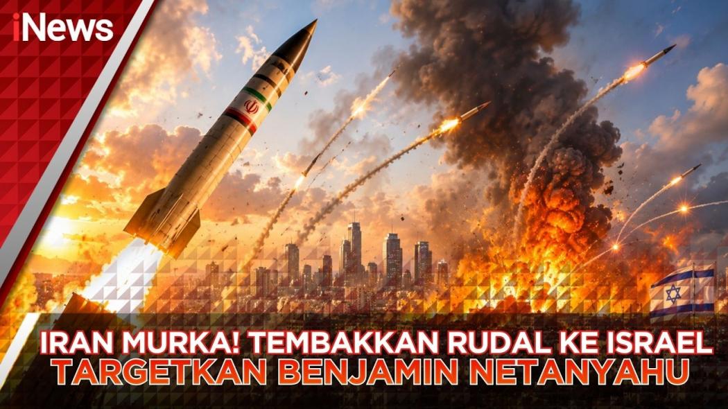 IRGC Targetkan Benjamin Netanyahu, Iran Tembakkan Belasan Rudal ke Israel