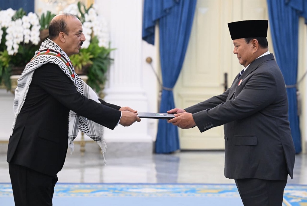 Prabowo Terima Surat Kepercayaan 8 Dubes Negara Sahabat, Ada Filipina hingga Palestina