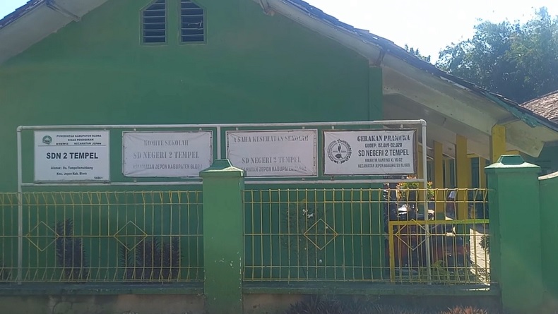 Hanya Dapat 4 Siswa Baru, SDN 2 Tempel Blora Terancam Diregrouping