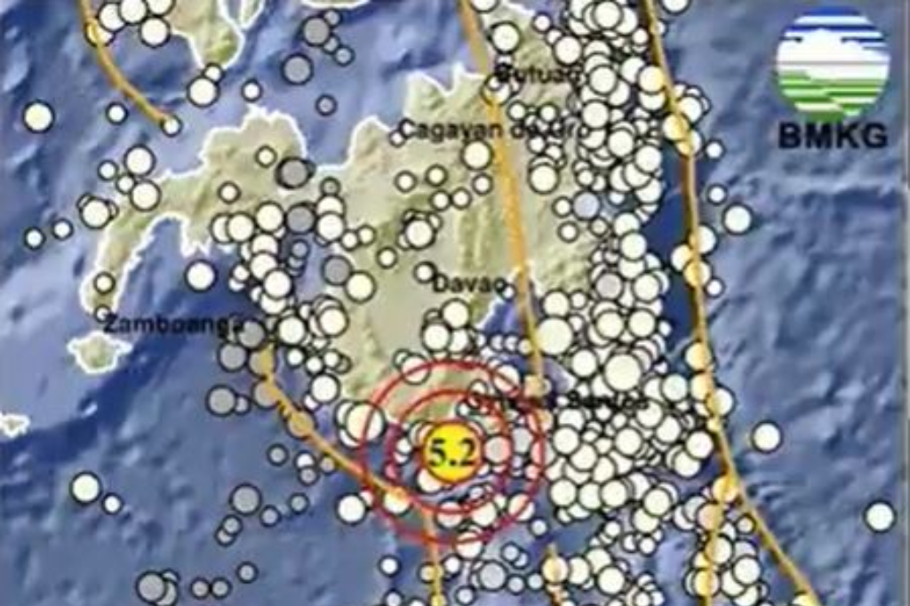 Gempa Magnitudo 5,2 Guncang Tahuna Kepulauan Sangihe, Tidak Berpotensi Tsunami