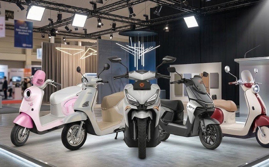 Boyong 5 Model Motor Listrik di PRJ 2026, Ini Target Yadea