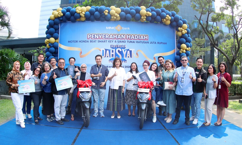 MNC Bank Bagikan Hadiah Tabungan Dahsyat Berhadiah Uang Tunai hingga Motor untuk Nasabah Setia