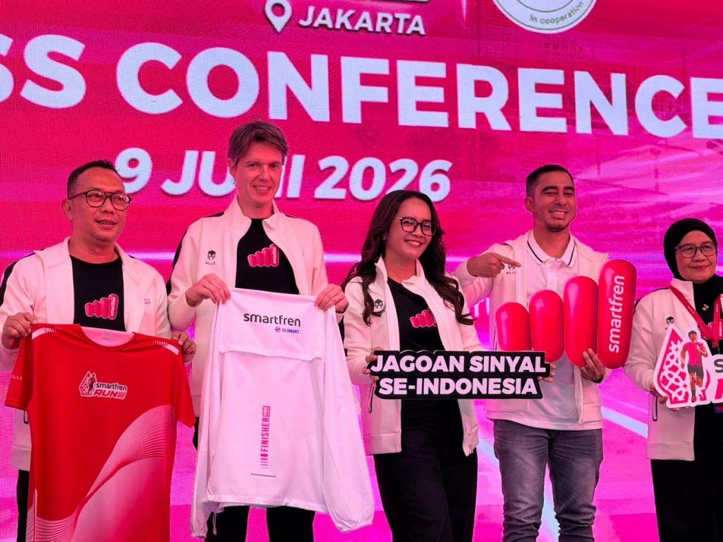 Smartfren Run Jakarta 2026 Naik Kelas, 7.500 Pelari Siap Guncang Ibu Kota