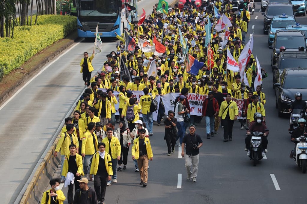 BEM UI Gelar Demo di Bundaran HI Hari Ini, Bawa 8 Tuntutan