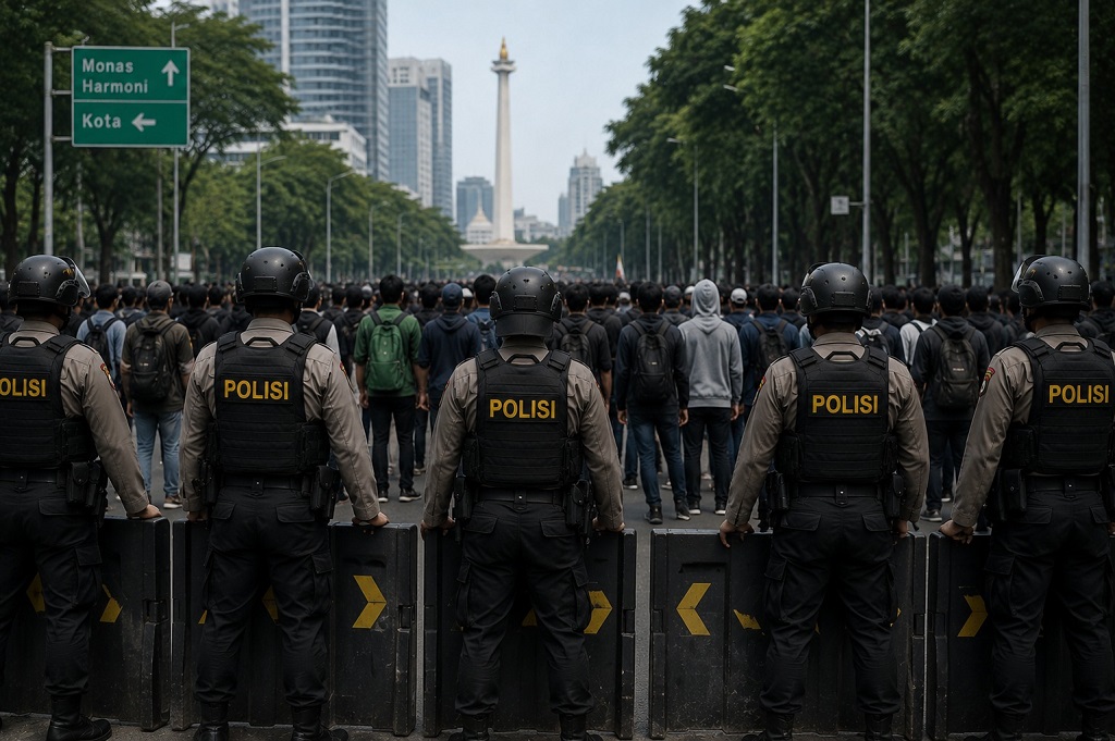 5 Aksi Demo Digelar di Jakarta Hari Ini, Polisi Siagakan Ribuan Personel