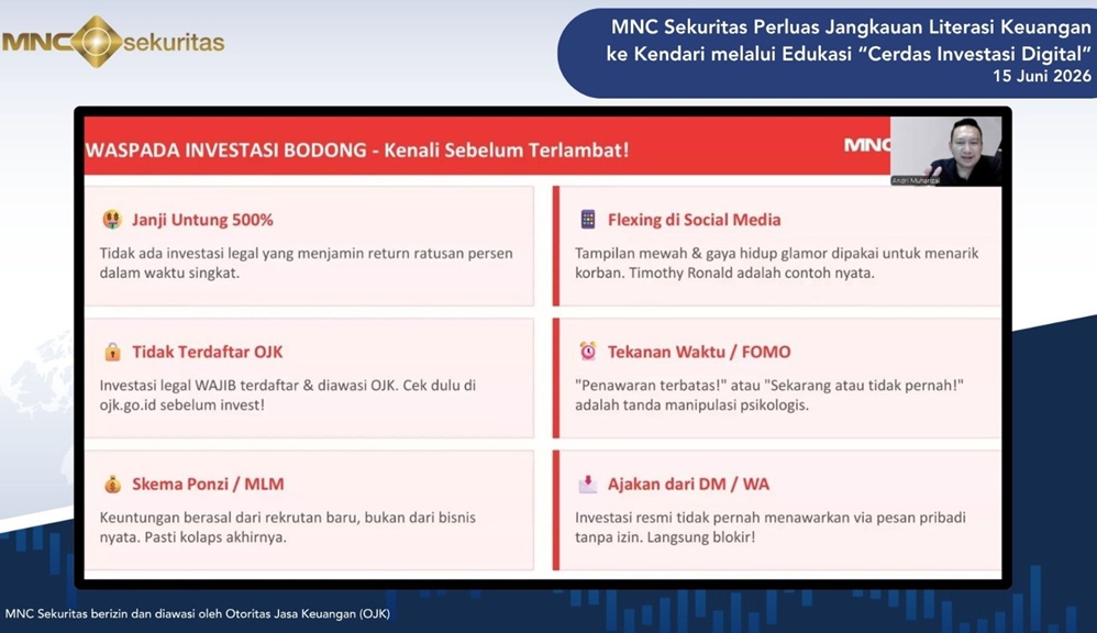MNC Sekuritas Perluas Jangkauan Literasi ke Kendari melalui Edukasi Cerdas Investasi Digital