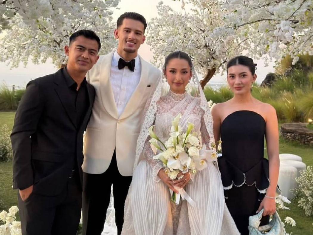 Pratama Arhan dan Inka Andestha Go Publik saat Kondangan ke Jennifer Coppen-Justin Hubner